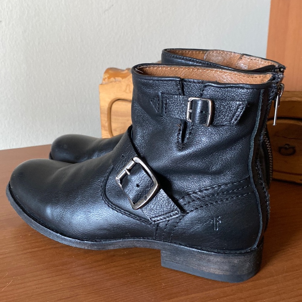 Frye Tyler Engineer Leather Boots